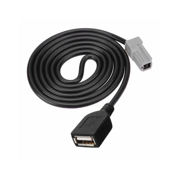 shopping מערכות שמע ומסכים לרכב Car USB MP3 CD AUX Input Interface Adapter Audio Cable For Toyota Camry RAV4 Corolla
