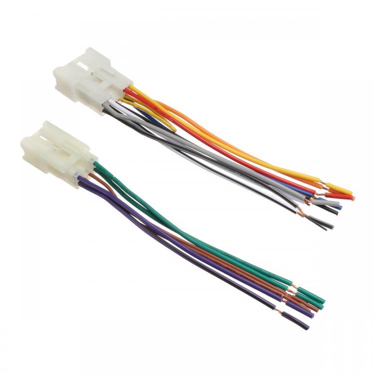 shopping מערכות שמע ומסכים לרכב Car Stereo Radio Player Wiring Harness DVD Adapter Plug for Toyota Lexu Scion