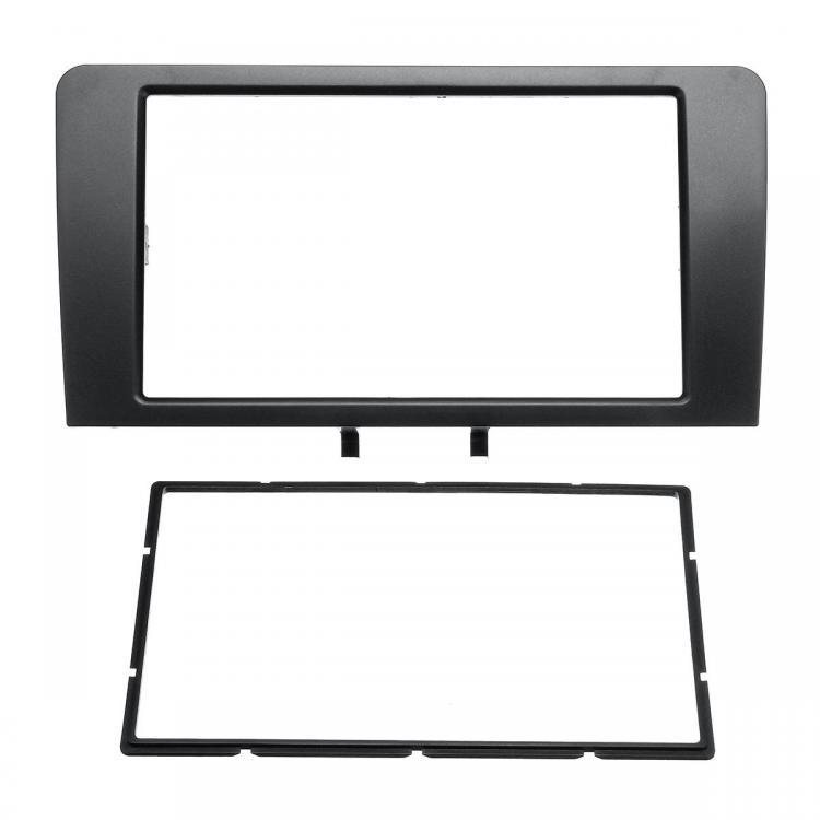 shopping מערכות שמע ומסכים לרכב 2DIN Car Radio Stereo Fascia Panel Plate Adapter For Audi A3 8P Model 2003-2012