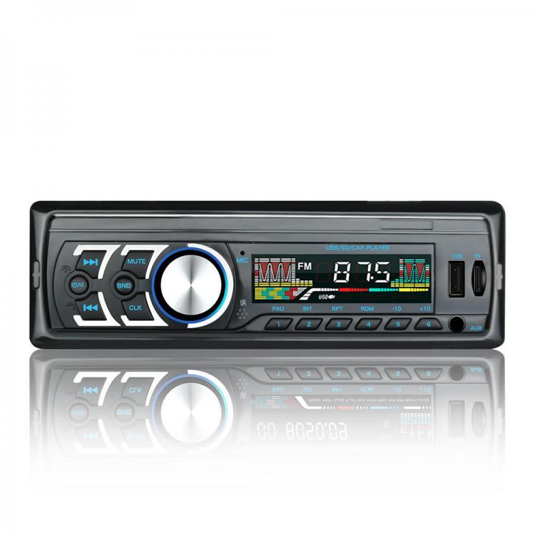 shopping מערכות שמע ומסכים לרכב Car Stereo Radio Receiver Auto MP3 Player Support bluetooth Hands-free FM With USB SD Universal
