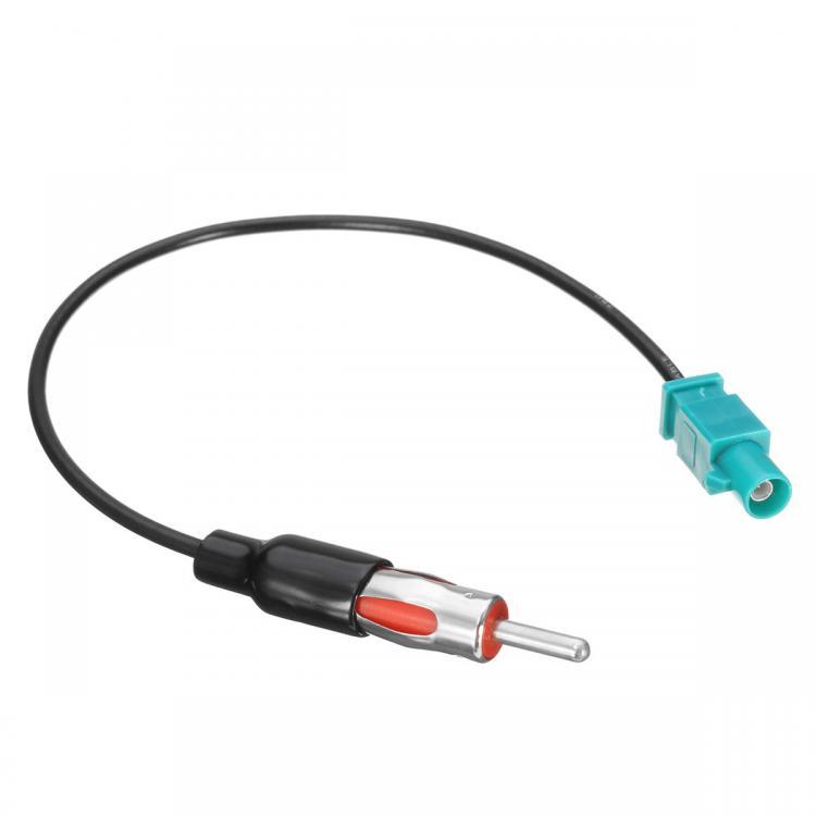 shopping מערכות שמע ומסכים לרכב Car Aerial Radio Antenna Adapter Cable Wire Harness Plug for BMW VW for Ford for Porsche