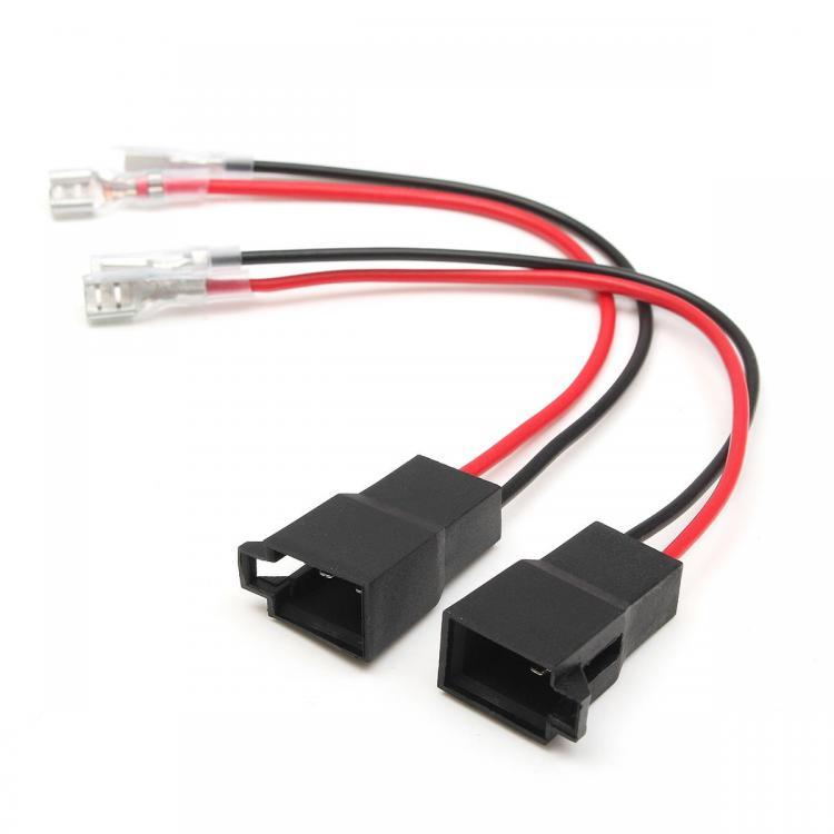 shopping מערכות שמע ומסכים לרכב Speaker Adaptor Lead For Vauxhall, Renault, Volkswagen, Nissan, Audi PC2-805