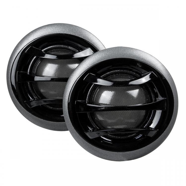 shopping מערכות שמע ומסכים לרכב Universal Car Stereo Speaker Music Audio Soft Dome Balanced Lound Tweeters Horn 25W 130W