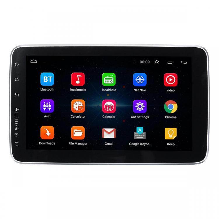 shopping מערכות שמע ומסכים לרכב 9 Inch 10.1 Inch 1 DIN for Android Car Stereo Audio Adjustable Screen MP5 Player 4 Core 1+16G/2+32G WIFI GPS FM