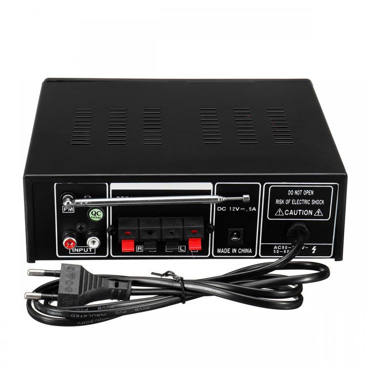 shopping מערכות שמע ומסכים לרכב Kinter M1 60W Power Amplifier HIFI bluetooth Audio AMP with Remote Control Support FM USB SD for Home Car