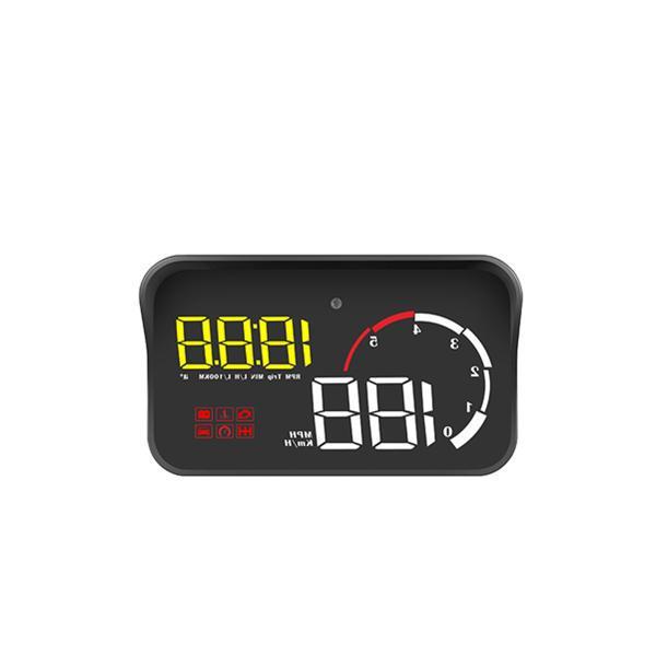 shopping אזעקה ומערכות אבטחה לרכב M10 Car Head Up Display HUD OBDII Fatigue Driving Reminder Speed Alarm Navigation Projector