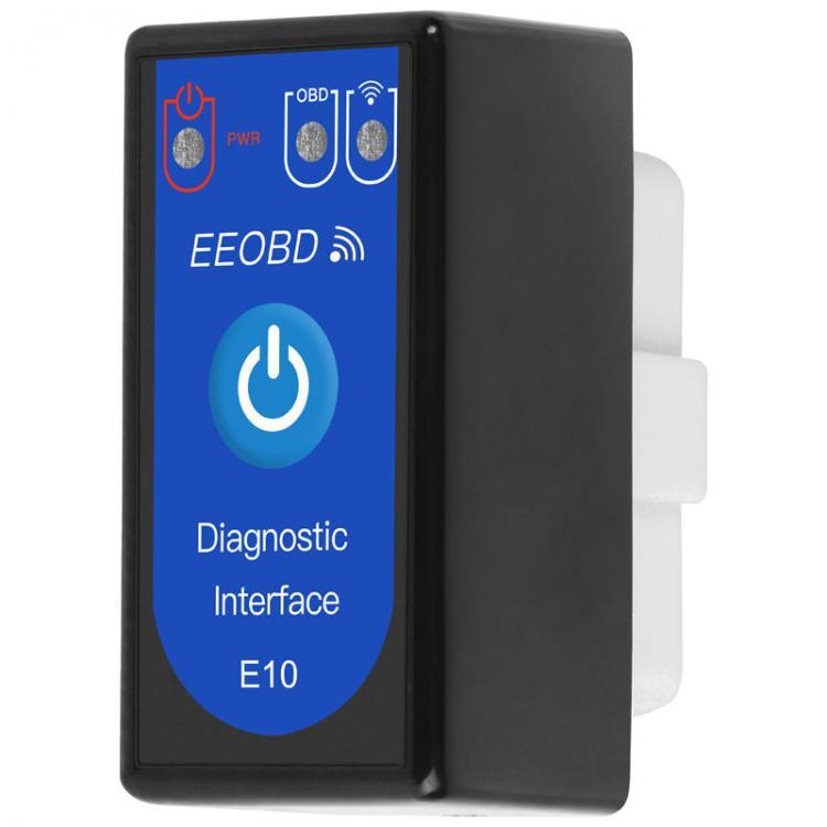 shopping מערכות למציאת תקלות ELM327 E10 WIFI Wireless OBD2 Car Diagnostic Scanner Adapter