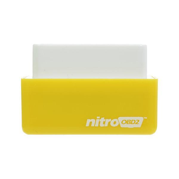 shopping מערכות למציאת תקלות Nitro OBD2 Benzine Yellow Economy Chip Tuning Box Power Fuel Optimization Device