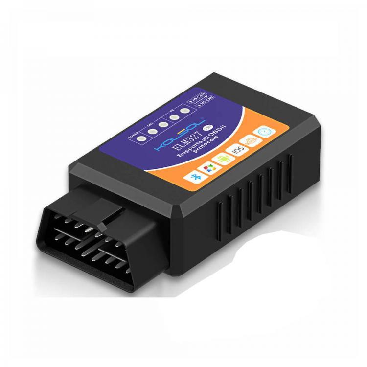 shopping מערכות למציאת תקלות KOLSOL ELM327 V1.5 bluetooth Car OBD2 Automobile Diagnostic Scanner Tool With Switch Modified 12V For Ford