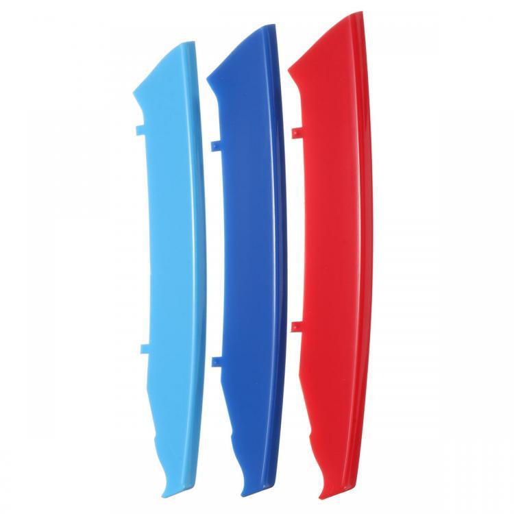 shopping חלקים לרכב Car M-SPORT Front Grille Kidney Cover Strips Clip Trim For BMW 3 Series E90 04-08