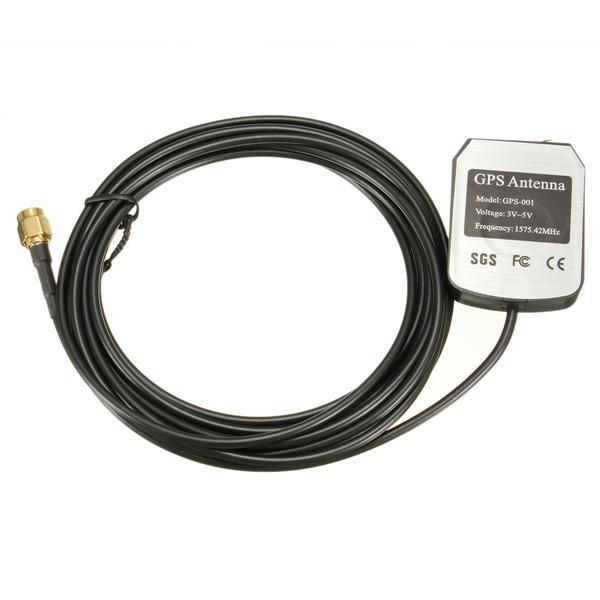 shopping חלקים לרכב 3M GPS Antenna Cable Car Auto DVD Player Aerial Connector SMA 1575.42MHz