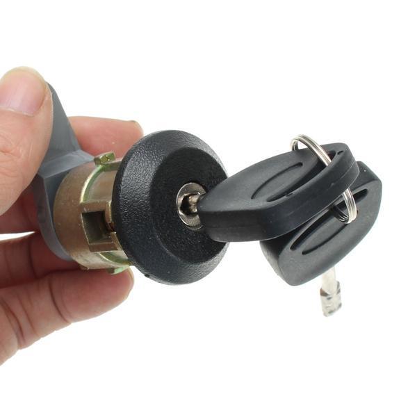shopping חלקים לרכב Car Lockcraft Door Lock 2 Keys for Ford Fiesta 1995-2002 KA 1996-2008 Courier Escort