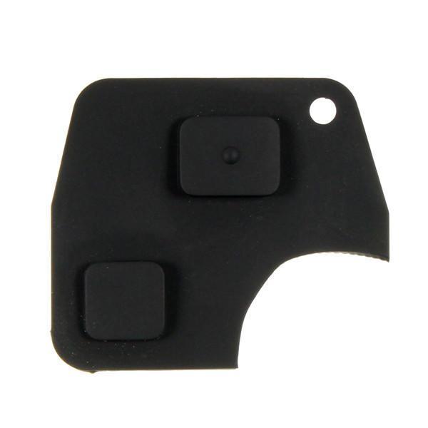 shopping חלקים לרכב Remote Key Fob Case Rubber Pad 2 Botton Repair Kit for Toyota Rav4 Corolla Yaris