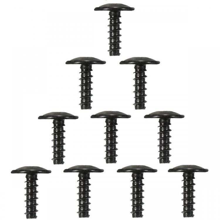 shopping חלקים לרכב 10pcs Wheel Arch Inner Liner Splash Guard Torx Screws Self Tapping for VW AUDI