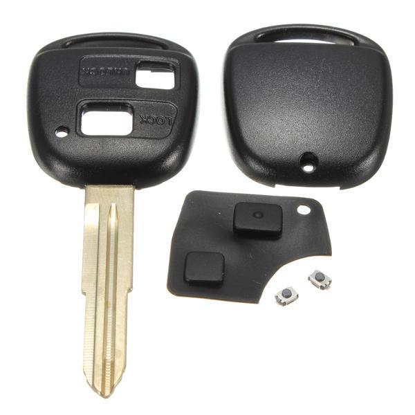 shopping חלקים לרכב Remote Key Shell Rubber Pad Switches Blade Repair Kit For Toyota Yaris