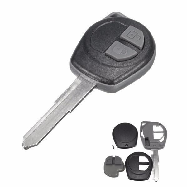 shopping חלקים לרכב Car 2 Button Remote Key Fob Case Shell Uncut Blade for Suzuki Vauxhall Agila