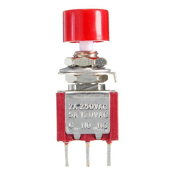 shopping חלקים לרכב 3Pin Momentary Push Button On/off LED Toggle Rocker Switch 2A 250V AC/5A 120V AC