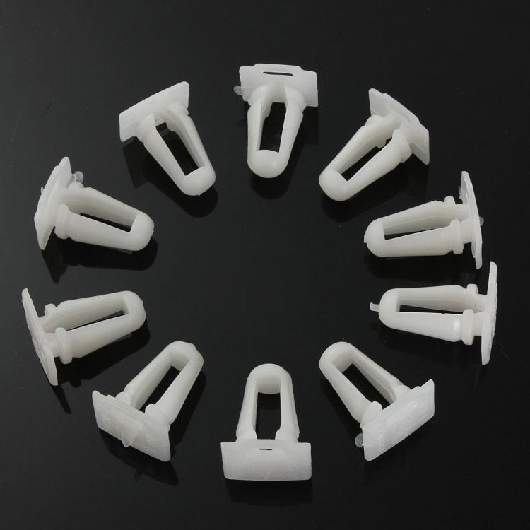 shopping חלקים לרכב 10pcs Door Sill Trim Moulding Fastener Clips Protective Fixing Fastener For BMW