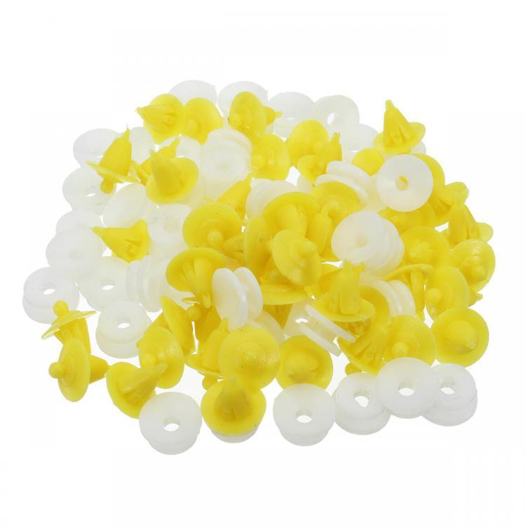 shopping חלקים לרכב 50pcs Interior Door Card Panel Plastic Clips For Renault Clio Megane Scenic Twingo