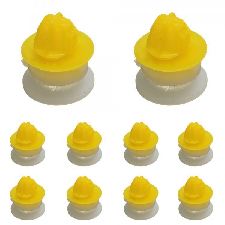 shopping חלקים לרכב 10pcs Door Moulding Trim Wheel Arch Clips For Land River Discovery 3 Range Sport