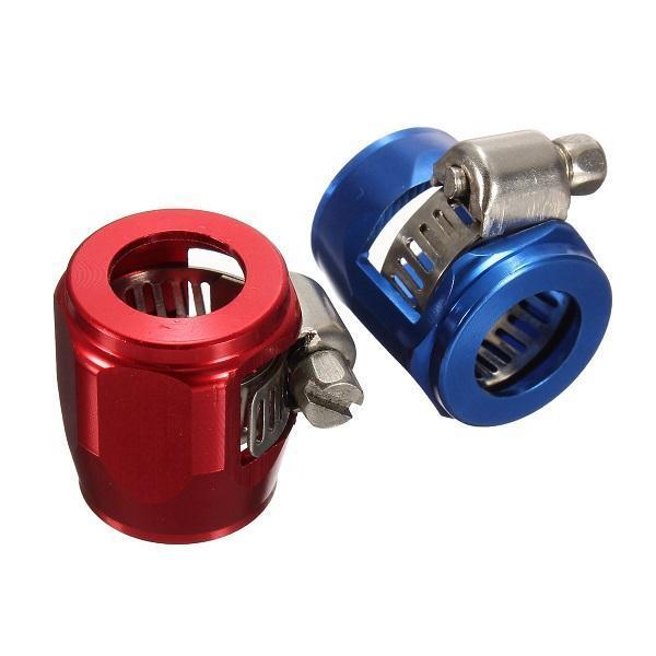shopping חלקים לרכב AN6 15mm Car Hose End Finish Fuel Oil Water Pipe Clamp Clip