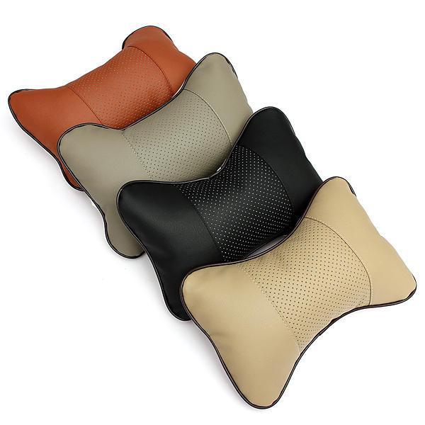 shopping חלקים לרכב 2PCS Breathe Car Auto Seat Head Neck Rest Cushion Head Rest Pillow Pad