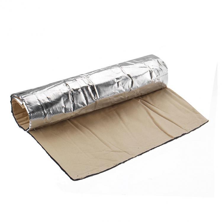 shopping אביזרי פנים לרכב 12Pcs 5mm Car Firewall Sound Deadener Heat Insulation  Cotton Deadening Material Mat Pad