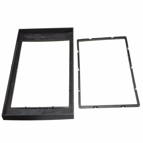 shopping אביזרי פנים לרכב Car Stereo Panel Plate 2DIN Fascia Panel Adapter For 06-on Ford Focus Transit