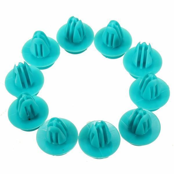 shopping אביזרי פנים לרכב 10Pcs Door Trim Panel Retainers Clips for Toyota Scion 9046710188 New Green