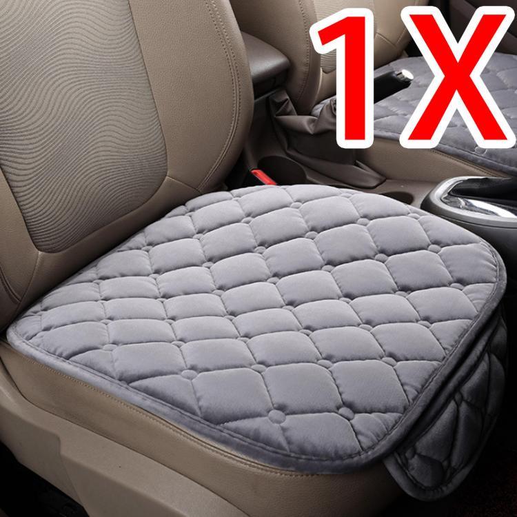 shopping אביזרי פנים לרכב Universal Autumn Winter Rhombus Front &amp; Rear Row Car Seat Cover Pad Small Mat Auto Chair Cushion