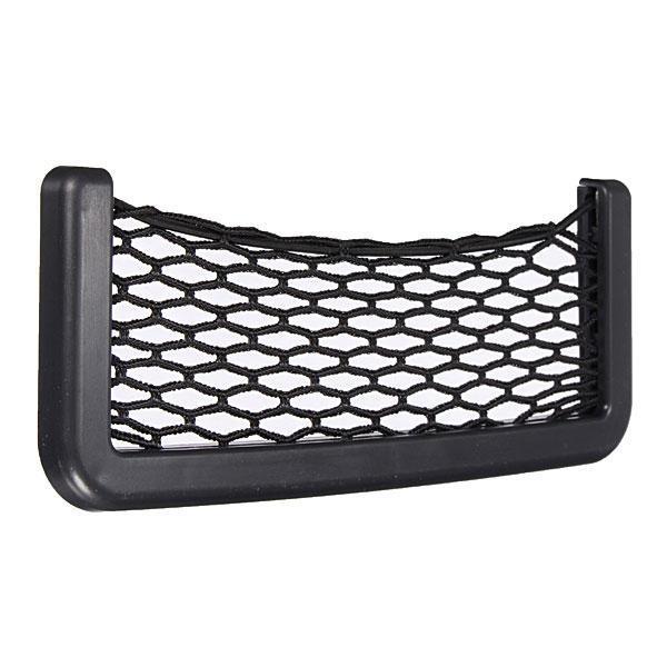 shopping אביזרי פנים לרכב Car Seat Back Elastic String Storage Bag Auto Vehical Rack Support Mesh Pouch for Phone
