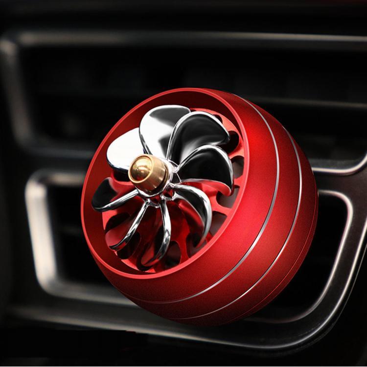 shopping אביזרי פנים לרכב Mini Air Force 8 Car LED Air Vent Mount Perfume Clip Fan Air Freshener Fragrance Scent Decoration