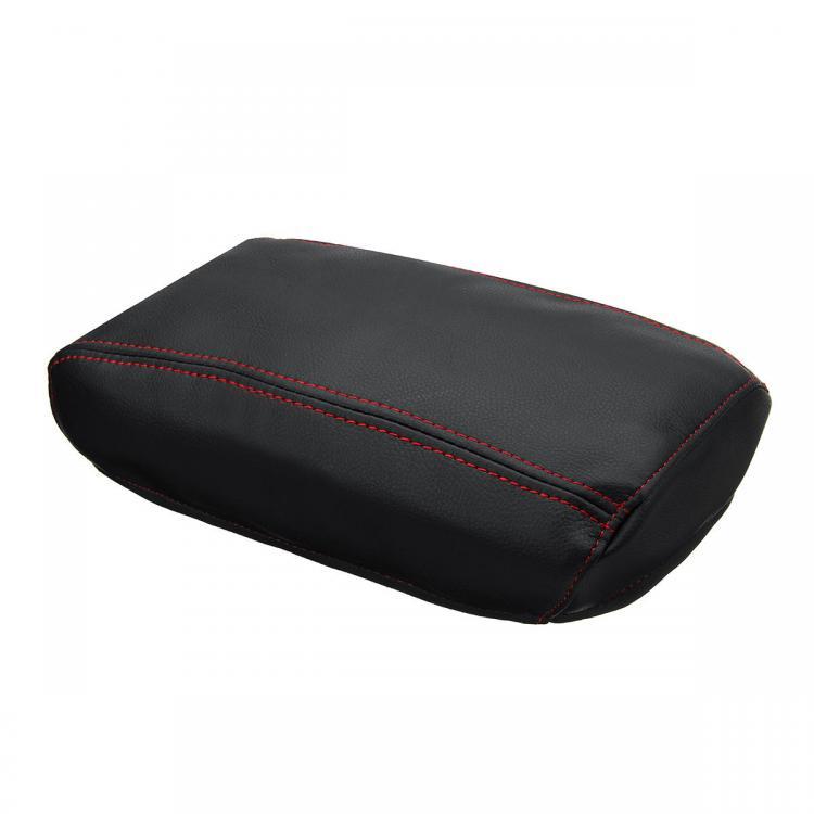 shopping אביזרי פנים לרכב Leather Car Console Center Arm Rest Cover Cushion for Nissan Qashqai J11 2016-17