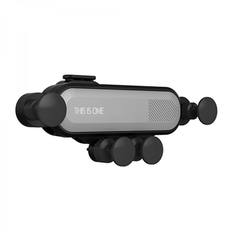 shopping אביזרי פנים לרכב Mini Car Phone Holder Air Vent Gravity Linkage Mount Bracket for iPhone/XIAOMI/HUAWEI