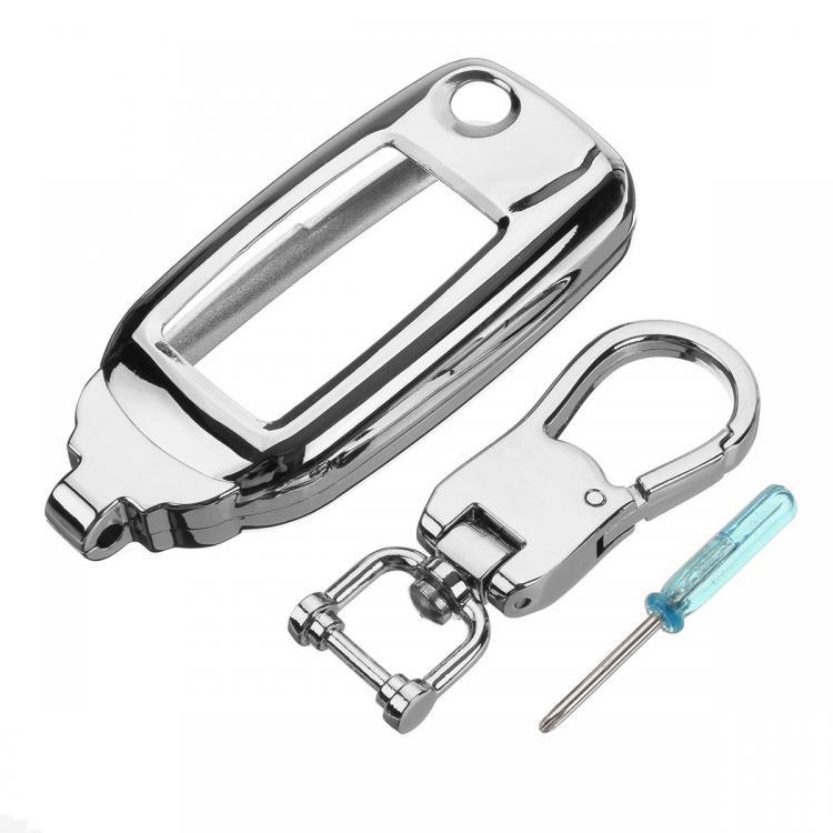 shopping אביזרי פנים לרכב Zinc Alloy Car Key Case/bag Protector Cover Remote Control Fob for VW for Volkswagen GTI Golf Jetta