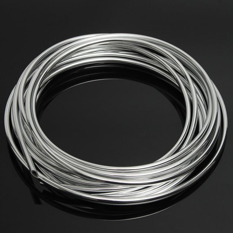 shopping אביזרי חוץ לרכב 5m DIY Silver Car Door Edge Protector Anti-Collision Strip Seal Trim Molding Guards