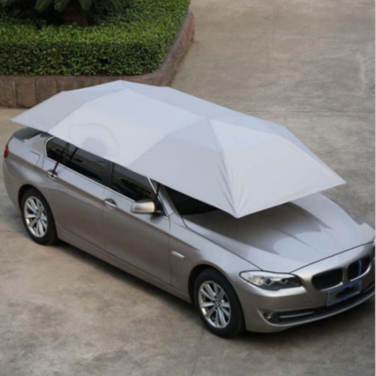 shopping אביזרי חוץ לרכב Extra Large UV Oxford Cloth for Car Sun Shelter Umbrella Tent Roof Cover 4.5* 2.3M
