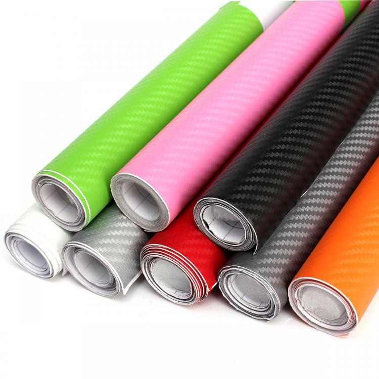 shopping אביזרי חוץ לרכב 200x40cm DIY Carbon Fiber Vinyl Wrap Roll Film Sticker Car Decal Sheet
