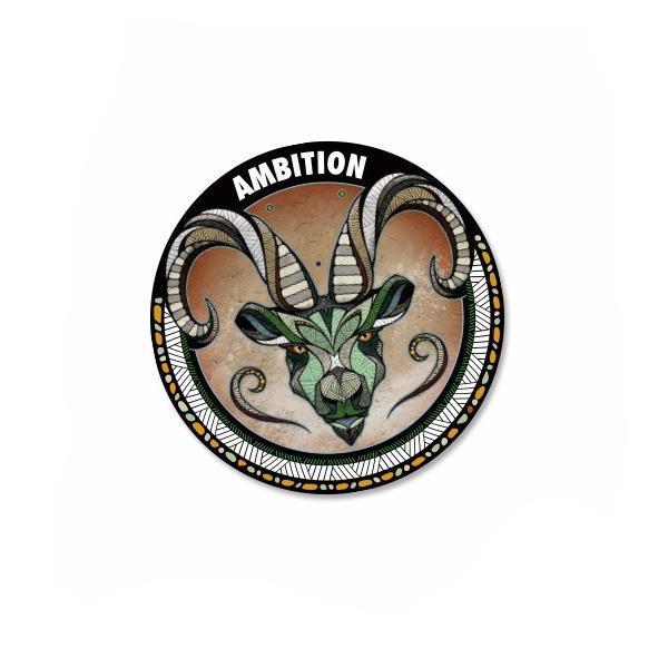 shopping אביזרי חוץ לרכב Animal Totem Grace Ambition Vision Team Wisdom Car Stickers Auto Truck Vehicle Motorcycle Decal