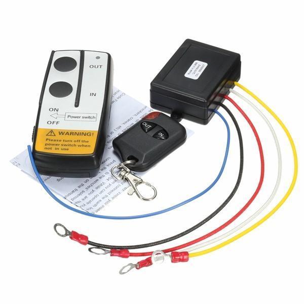 shopping תיקון הרכב ותחזוקה 12V 315MHz 15m/50ft Winch In Out Wireless Remote Controller Switch Kit For Jeep Truck ATV SUV