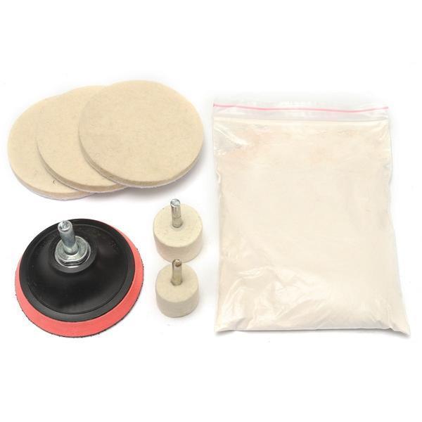 shopping תיקון הרכב ותחזוקה Glass Scratch Remover Polishing Kit Cerium Oxide Polishing Powder Wheel And Felt