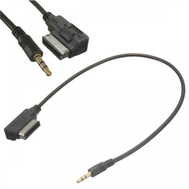 shopping תיקון הרכב ותחזוקה AMI MMI to 3.5mm Male Audio AUX MP3 Adapter Cable For AUDI A3/A4/A5/A6/Q5 VW MK5