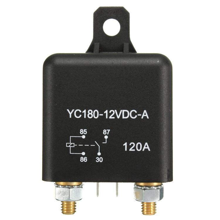 shopping תיקון הרכב ותחזוקה 4 Terminals 12V Heavy Duty Split Charge 120A ON/OFF Relay Car/Van/Boat 120Amp