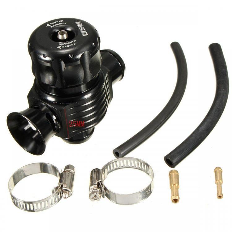 shopping תיקון הרכב ותחזוקה Universal Dual Port Splitter Blow Off Bov Dump Valve FORD AUDI VW GOLF MK4 25MM