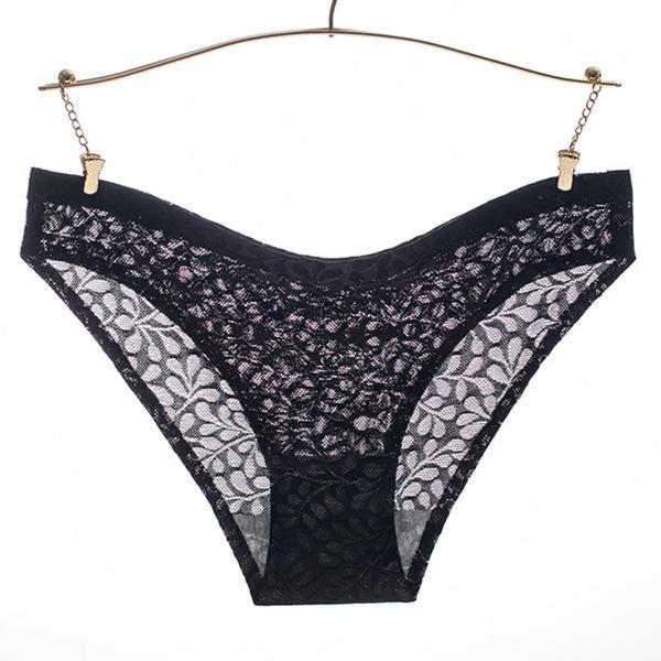 shopping הלבשה תחתונה Women Low Waist Sexy Thongs Seamless Elastic Panties