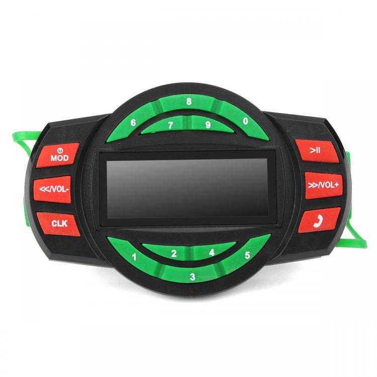 shopping אזעקה ומערכת אבטחה לאופנוע Waterproof Motorcycle Amplifier System bluetooth Audio Mp3 Stereo Speaker Player