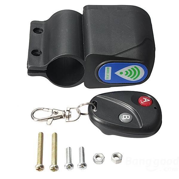 shopping אזעקה ומערכת אבטחה לאופנוע Motorcycle Wireless Remote Control Anti Theft Alarm Lock