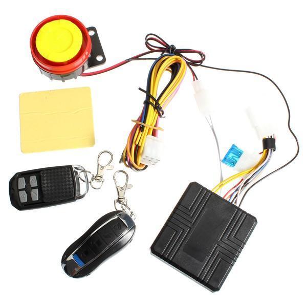 shopping אזעקה ומערכת אבטחה לאופנוע Universal 12V Motorcycle Anti Theft Alarm System Remote Control