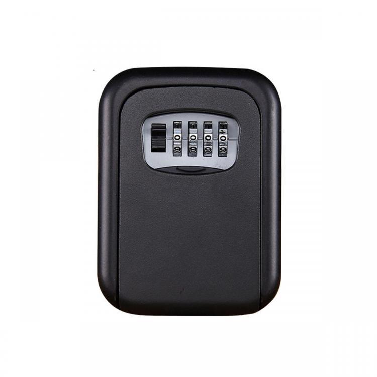 shopping אזעקה ומערכת אבטחה לאופנוע Larger Capacity Digit Code Lock Key Safe Box Outdoor Storage Case Wall Mounted Anti-theft