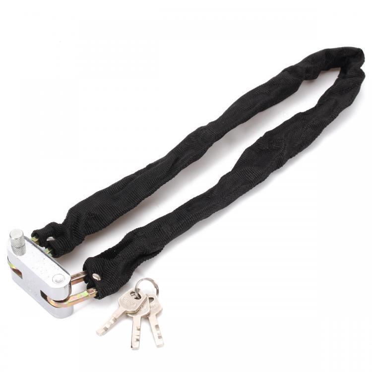 shopping אזעקה ומערכת אבטחה לאופנוע Motorcycle Bicycle Bike Anti-Theft Scooter Security Steel Bike Chain Lock